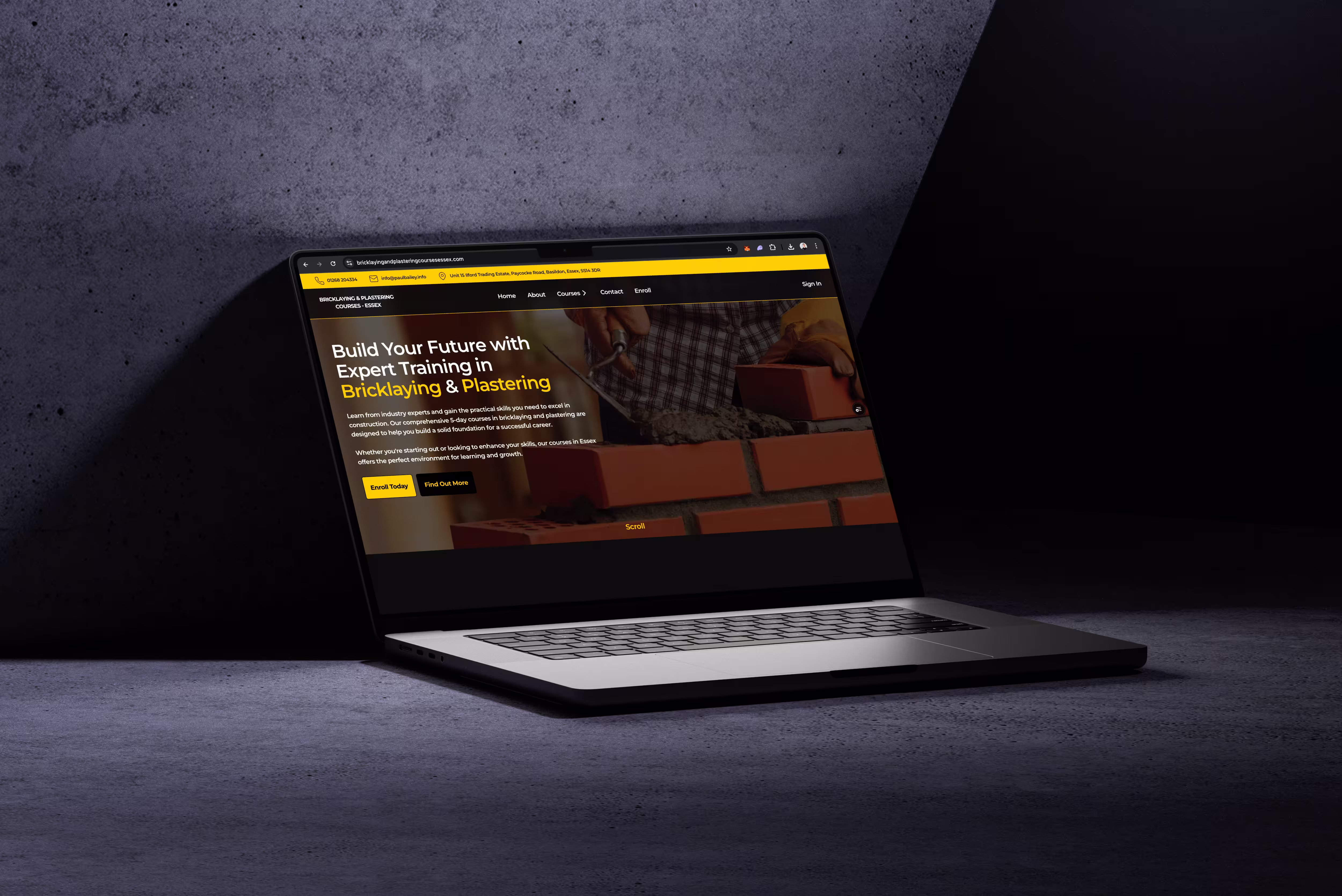 BRICKLAYING & PLASTERING COURSES